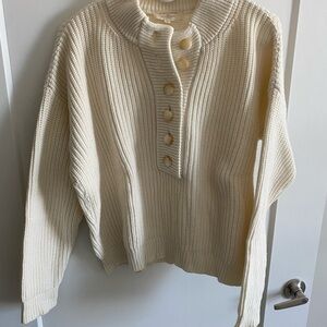 Sezane Cream Lucas Sweater (Medium)